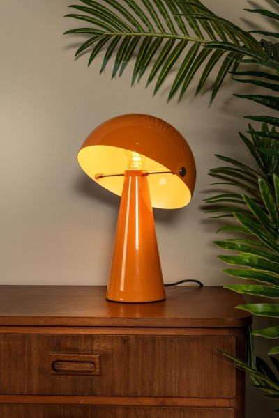 Lucide BARONE - Table lamp - Ø 23 cm - 1xE27 - Orange - Vibes